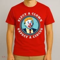 Elect A Clown Expect A Circus Antitrump T-Shirt thumb 3