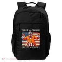 Elect A Clown Expect A Circus Usa Flag Backpack thumb 0