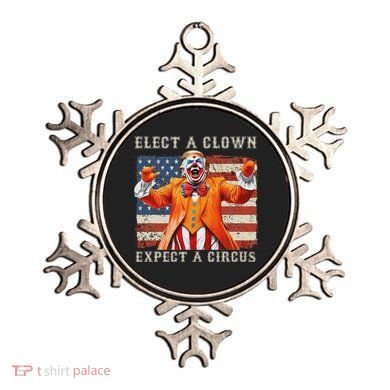 Elect A Clown Expect A Circus Usa Flag Ornament