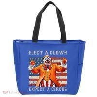 Elect A Clown Expect A Circus Usa Flag Tote Bag thumb 0