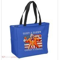 Elect A Clown Expect A Circus Usa Flag Tote Bag thumb 2