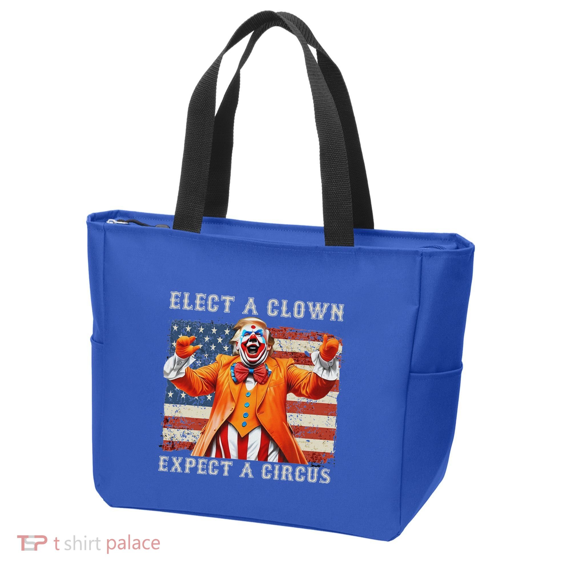 Elect A Clown Expect A Circus Usa Flag Tote Bag