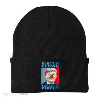 Elect A Clown Expect A Circus Impeach Antitrump Funny Beanie
