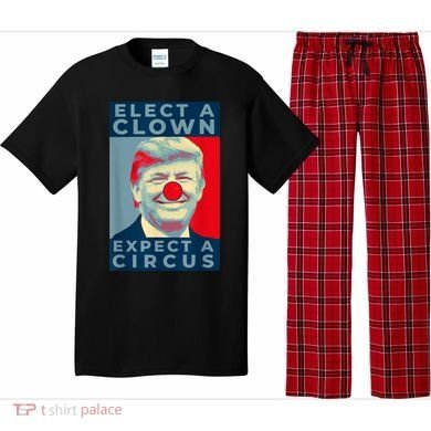 Elect A Clown Expect A Circus Impeach Antitrump Funny Pajama Set