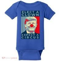 Elect A Clown Expect A Circus Impeach Antitrump Funny Baby Bodysuit thumb 0
