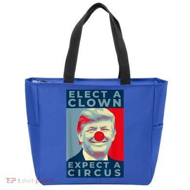 Elect A Clown Expect A Circus Impeach Antitrump Funny Tote Bag