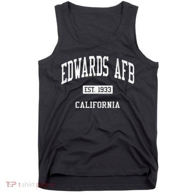 Edwards Afb California Ca Js04 Vintage Athletic Sports Tank Top