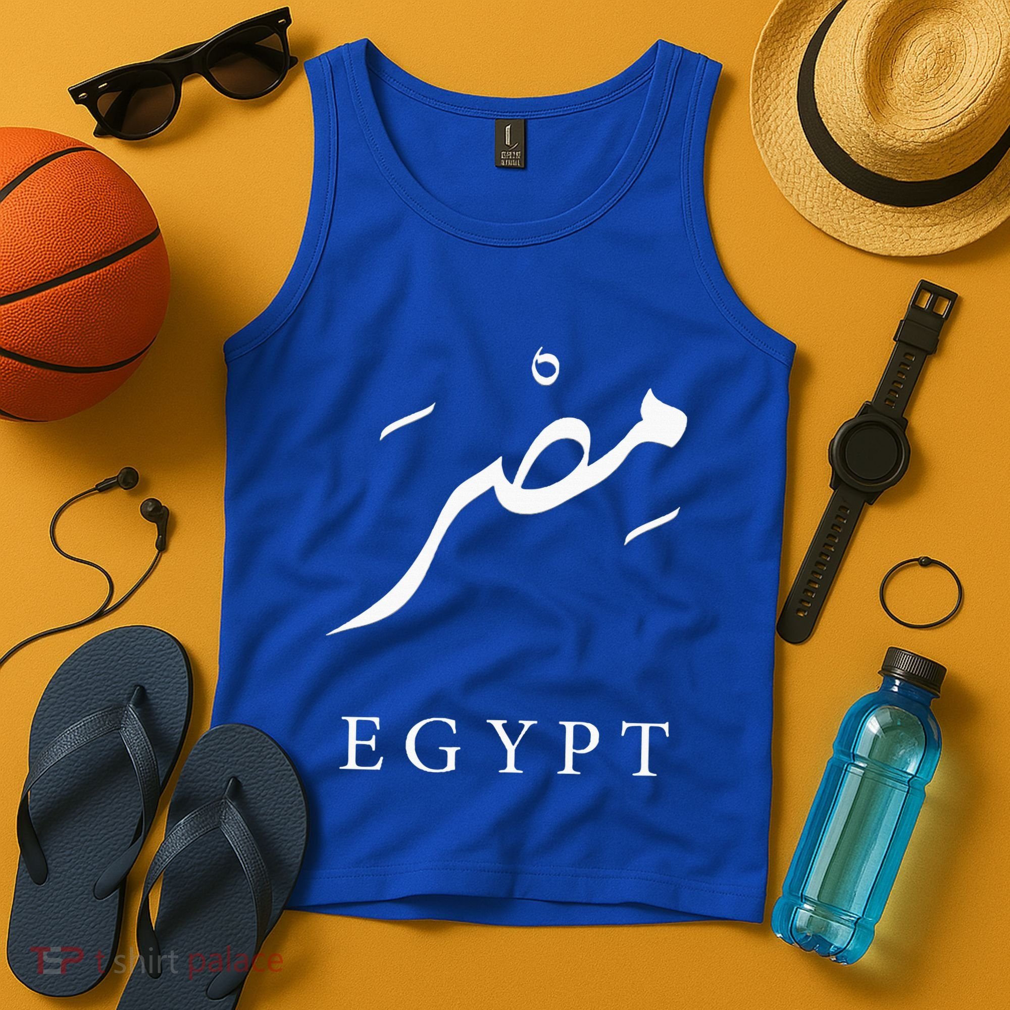 Egypt Arabic Calligraphy Egyptian Tank Top
