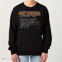 Exterminator Animal Control Pest Control Women's Sweatshirt thumb 0