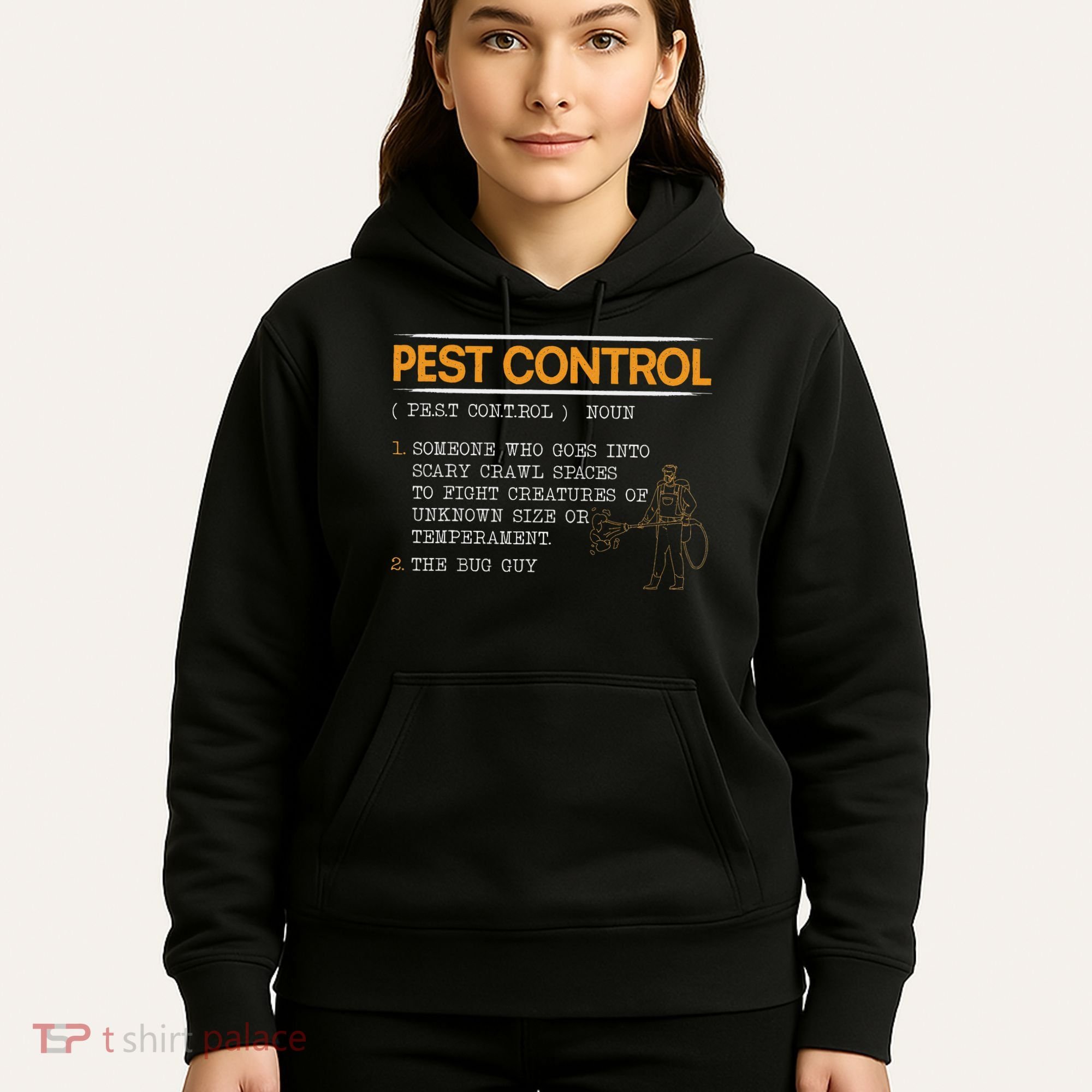 Exterminator Animal Control Pest Control Hoodie