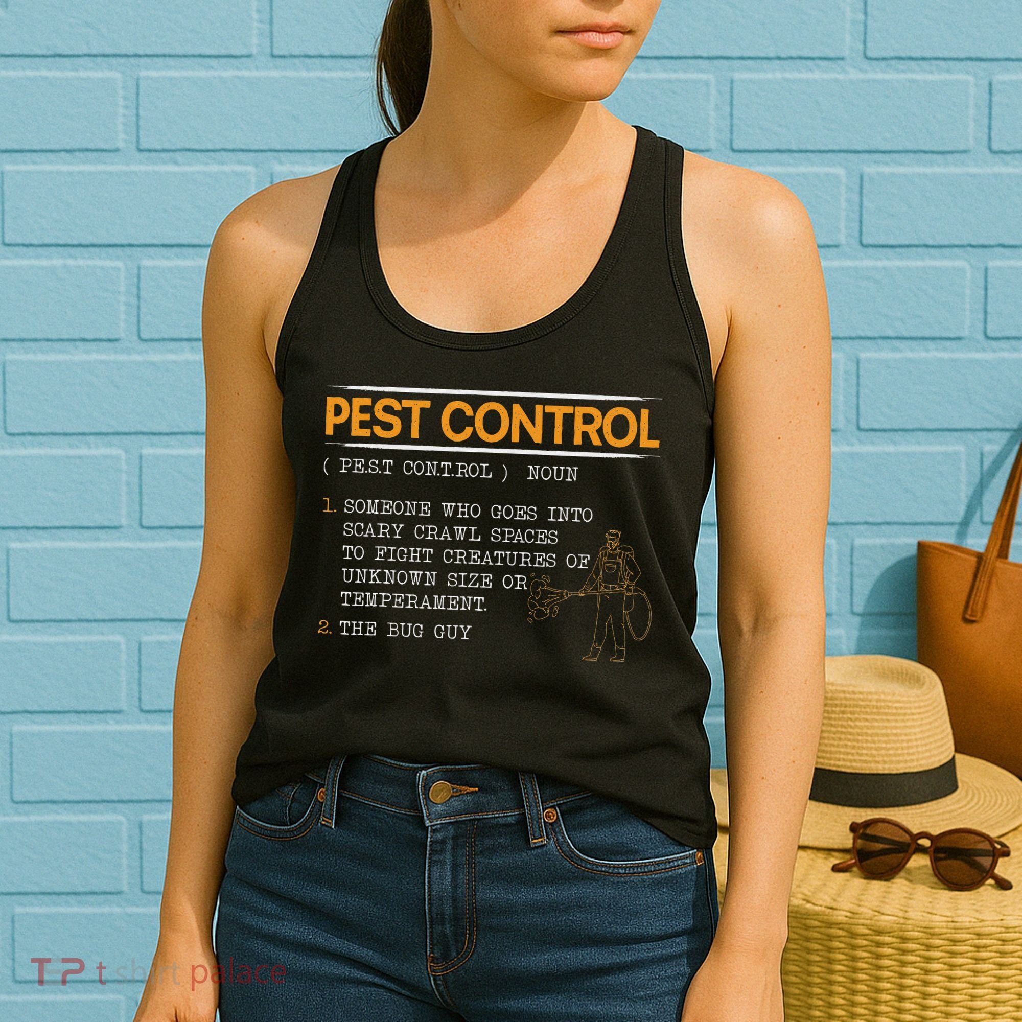 Exterminator Animal Control Pest Control Women's Tank Top