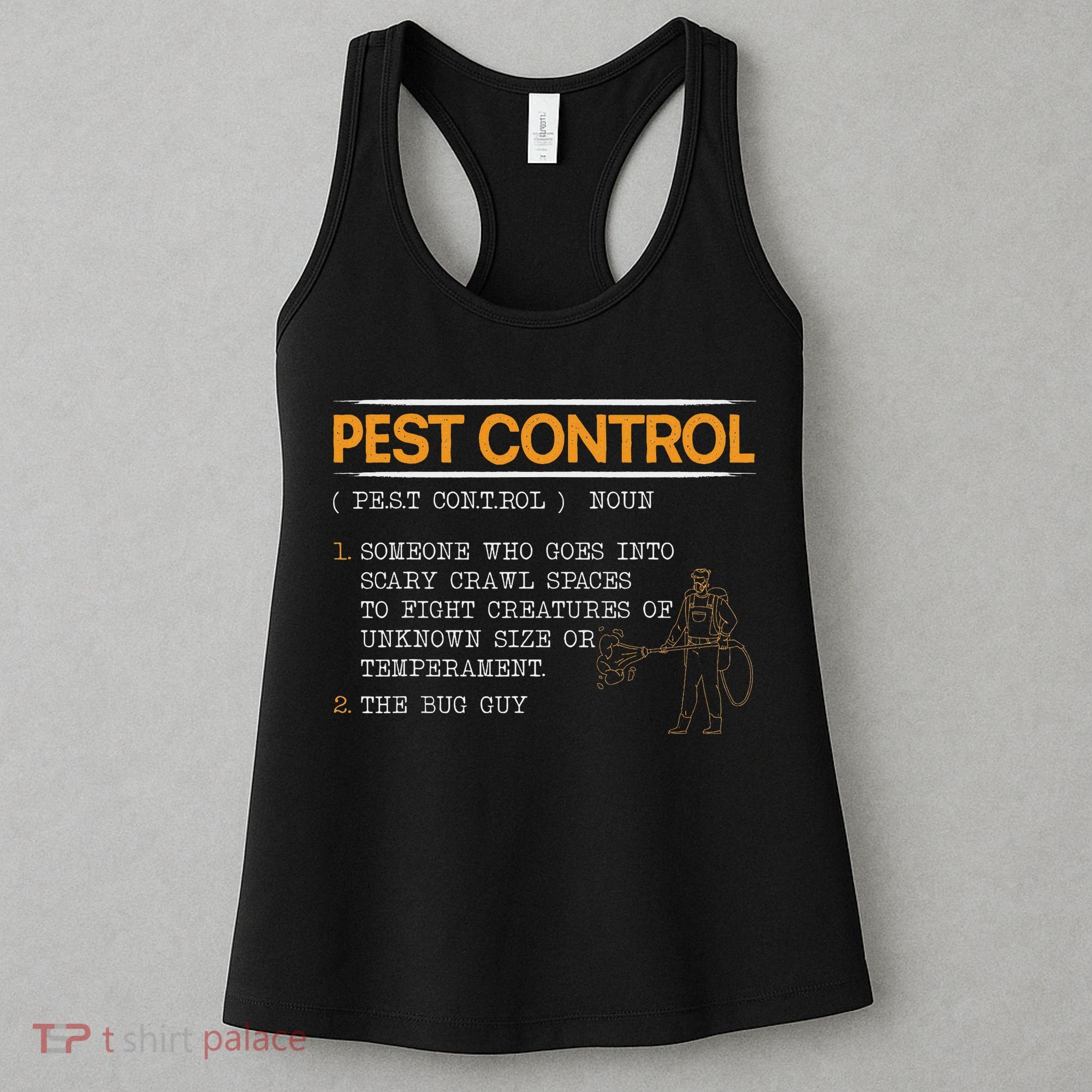 Exterminator Animal Control Pest Control Women's Tank Top