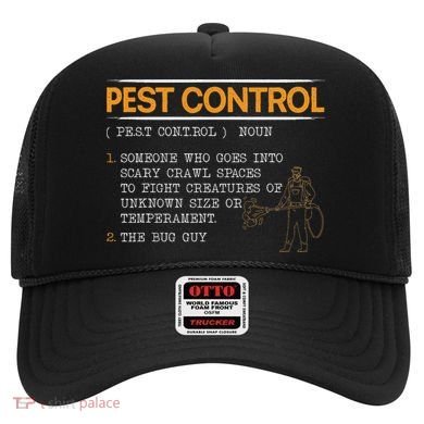 Exterminator Animal Control Pest Control Hat