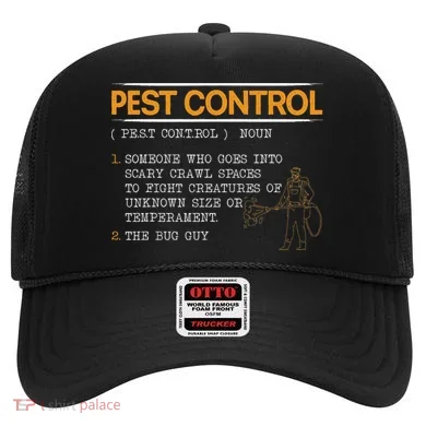 Exterminator Animal Control Pest Control Hat