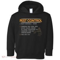 Exterminator Animal Control Pest Control Toddler Hoodie thumb 0