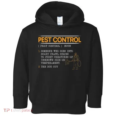 Exterminator Animal Control Pest Control Toddler Hoodie