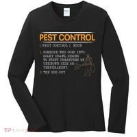 Exterminator Animal Control Pest Control Women's Long Sleeve Shirt thumb 0