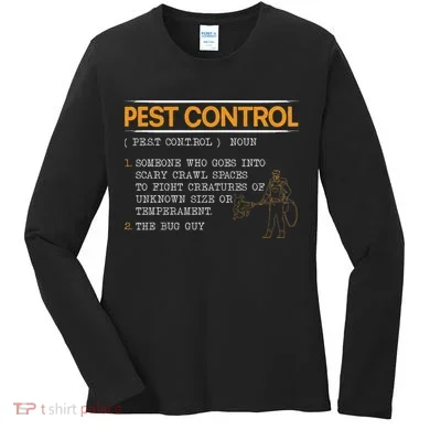 Exterminator Animal Control Pest Control Women's Long Sleeve Shirt