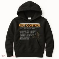 Exterminator Animal Control Pest Control Kids Hoodie thumb 0