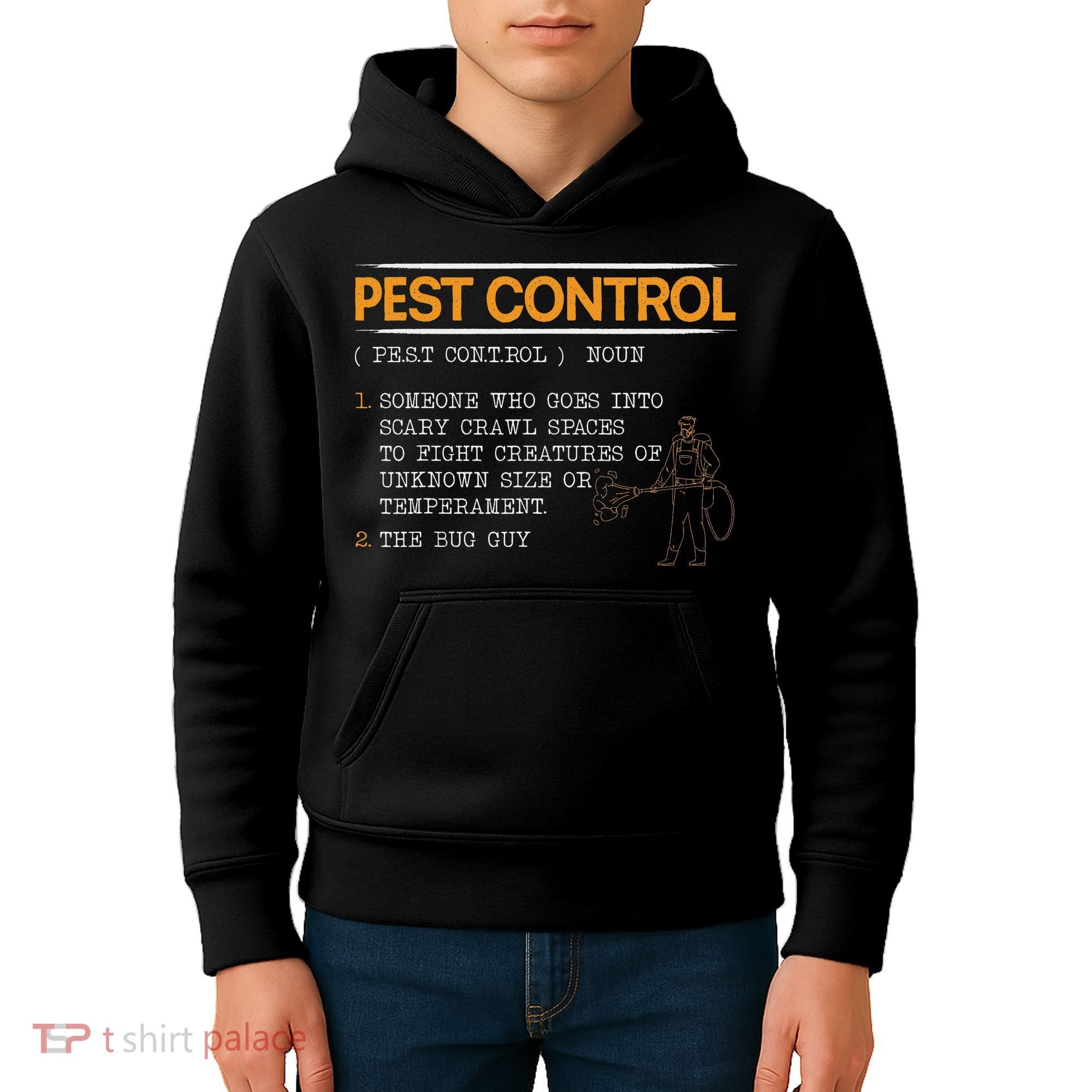 Exterminator Animal Control Pest Control Kids Hoodie