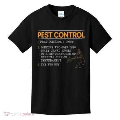 Exterminator Animal Control Pest Control Kids T-Shirt