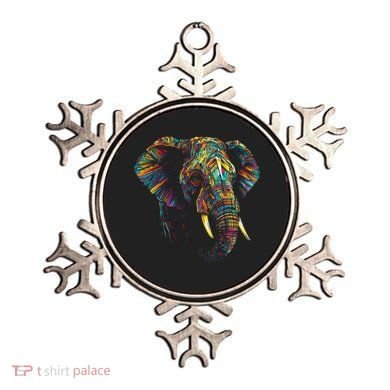 Elephant Animal Colourful Zoo Art Elephant Ornament
