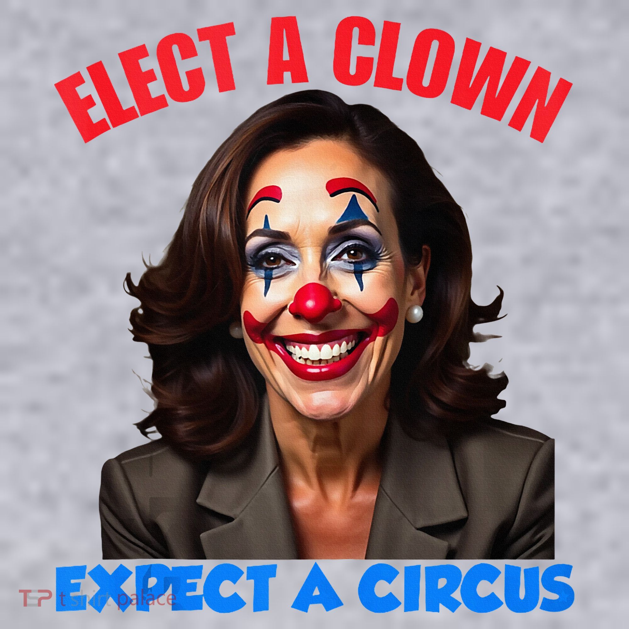 Elect A Clown Expect A Circus Kamala Lets Go Brenda Women's Sweatshirt
