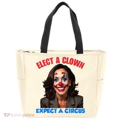 Elect A Clown Expect A Circus Kamala Lets Go Brenda Tote Bag