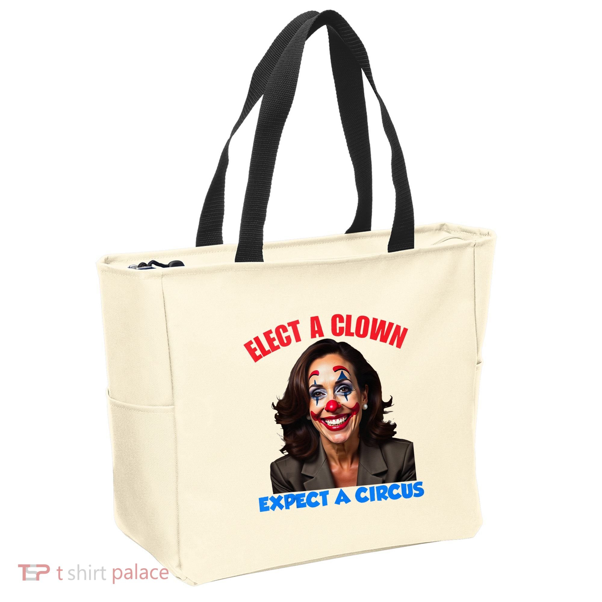 Elect A Clown Expect A Circus Kamala Lets Go Brenda Tote Bag