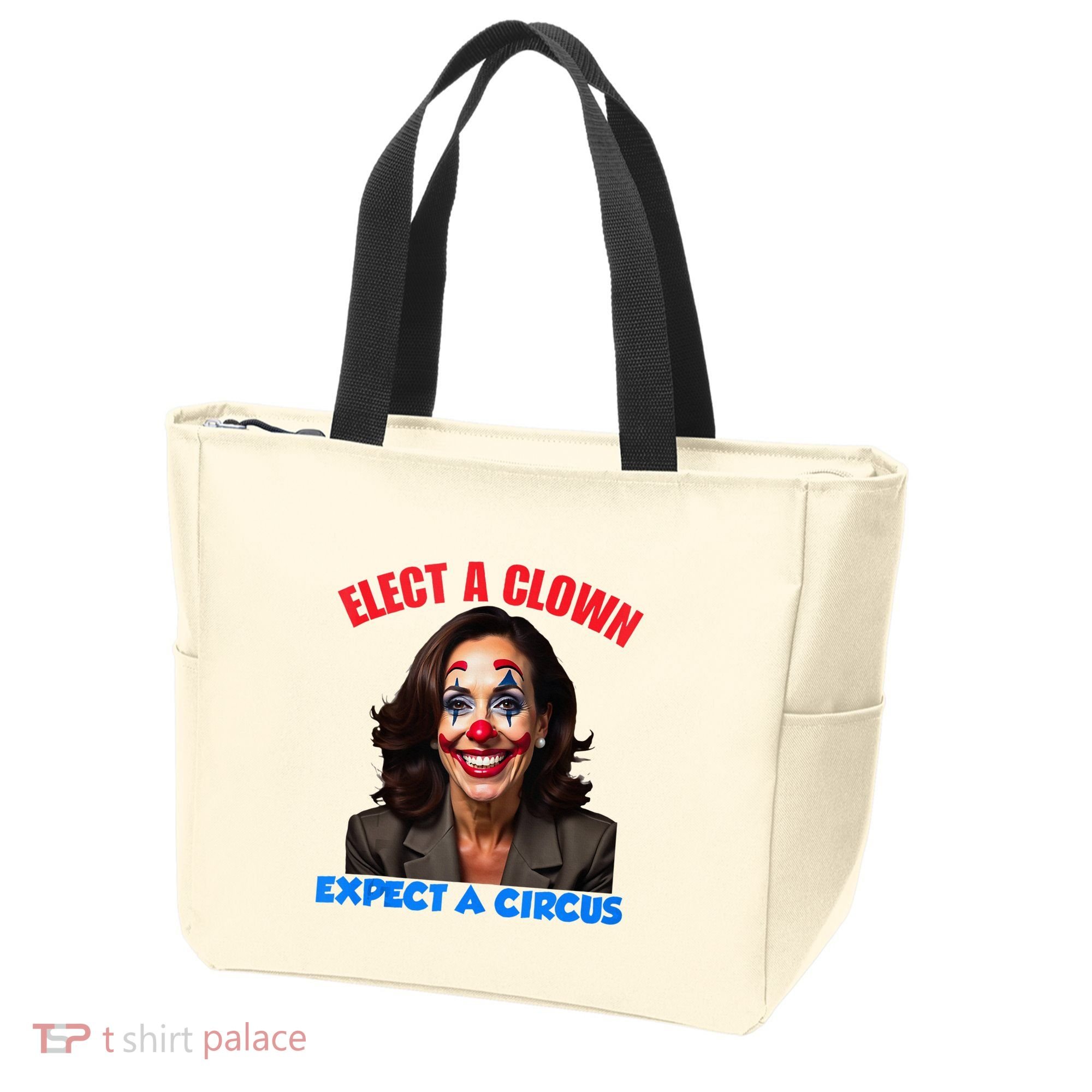 Elect A Clown Expect A Circus Kamala Lets Go Brenda Tote Bag