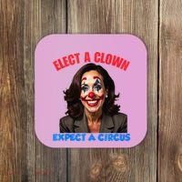 Elect A Clown Expect A Circus Kamala Lets Go Brenda Coaster thumb 0