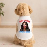 Elect A Clown Expect A Circus Kamala Lets Go Brenda Doggie Tank thumb 2