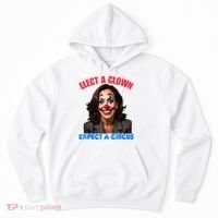 Elect A Clown Expect A Circus Kamala Lets Go Brenda Hoodie thumb 0