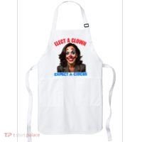 Elect A Clown Expect A Circus Kamala Lets Go Brenda Apron thumb 0