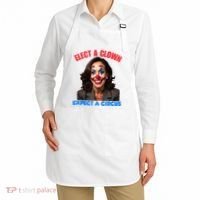 Elect A Clown Expect A Circus Kamala Lets Go Brenda Apron thumb 2