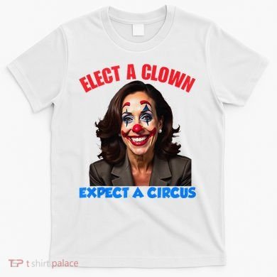 Elect A Clown Expect A Circus Kamala Lets Go Brenda T-Shirt