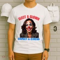Elect A Clown Expect A Circus Kamala Lets Go Brenda T-Shirt thumb 6