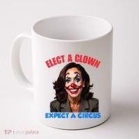 Elect A Clown Expect A Circus Kamala Lets Go Brenda Coffee Mug thumb 0