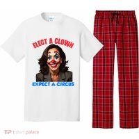 Elect A Clown Expect A Circus Kamala Lets Go Brenda Pajama Set thumb 0