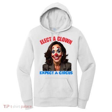 Elect A Clown Expect A Circus Kamala Lets Go Brenda Women's Hoodie