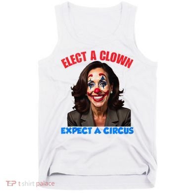 Elect A Clown Expect A Circus Kamala Lets Go Brenda Tank Top