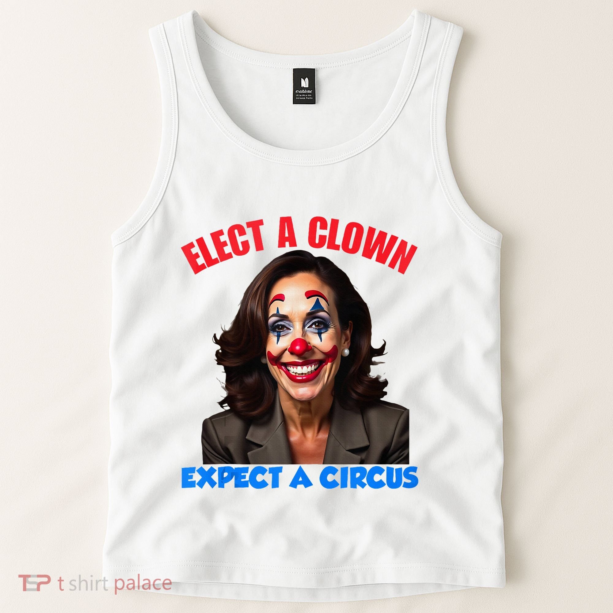 Elect A Clown Expect A Circus Kamala Lets Go Brenda Tank Top