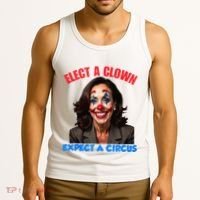 Elect A Clown Expect A Circus Kamala Lets Go Brenda Tank Top thumb 3