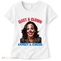 Elect A Clown Expect A Circus Kamala Lets Go Brenda Women's T-Shirt thumb 0