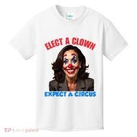 Elect A Clown Expect A Circus Kamala Lets Go Brenda Kids T-Shirt thumb 0