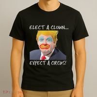 Elect A Clown Expect A Circus T-Shirt thumb 3