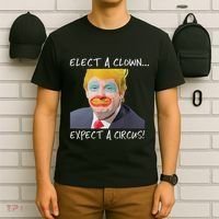 Elect A Clown Expect A Circus T-Shirt thumb 6