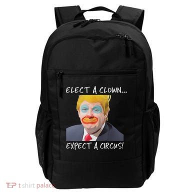 Elect A Clown Expect A Circus Backpack