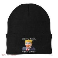Elect A Clown Expect A Circus Beanie thumb 0