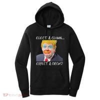 Elect A Clown Expect A Circus Women's Hoodie thumb 0